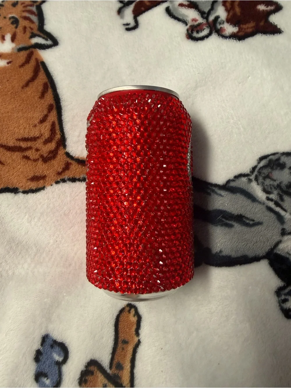 Coca Cola Red Rhinestone Can Party Accent